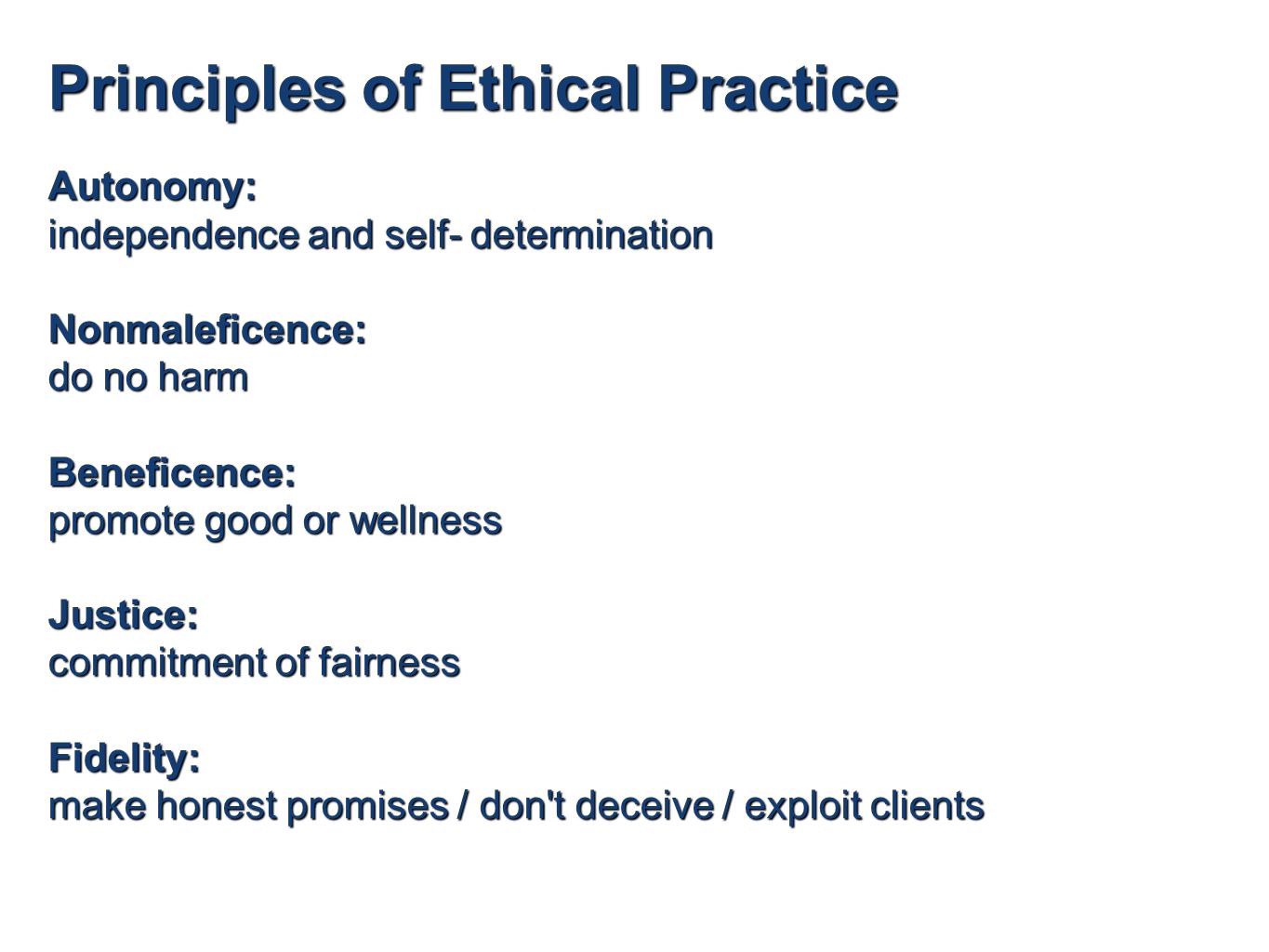 WHO Ethics
